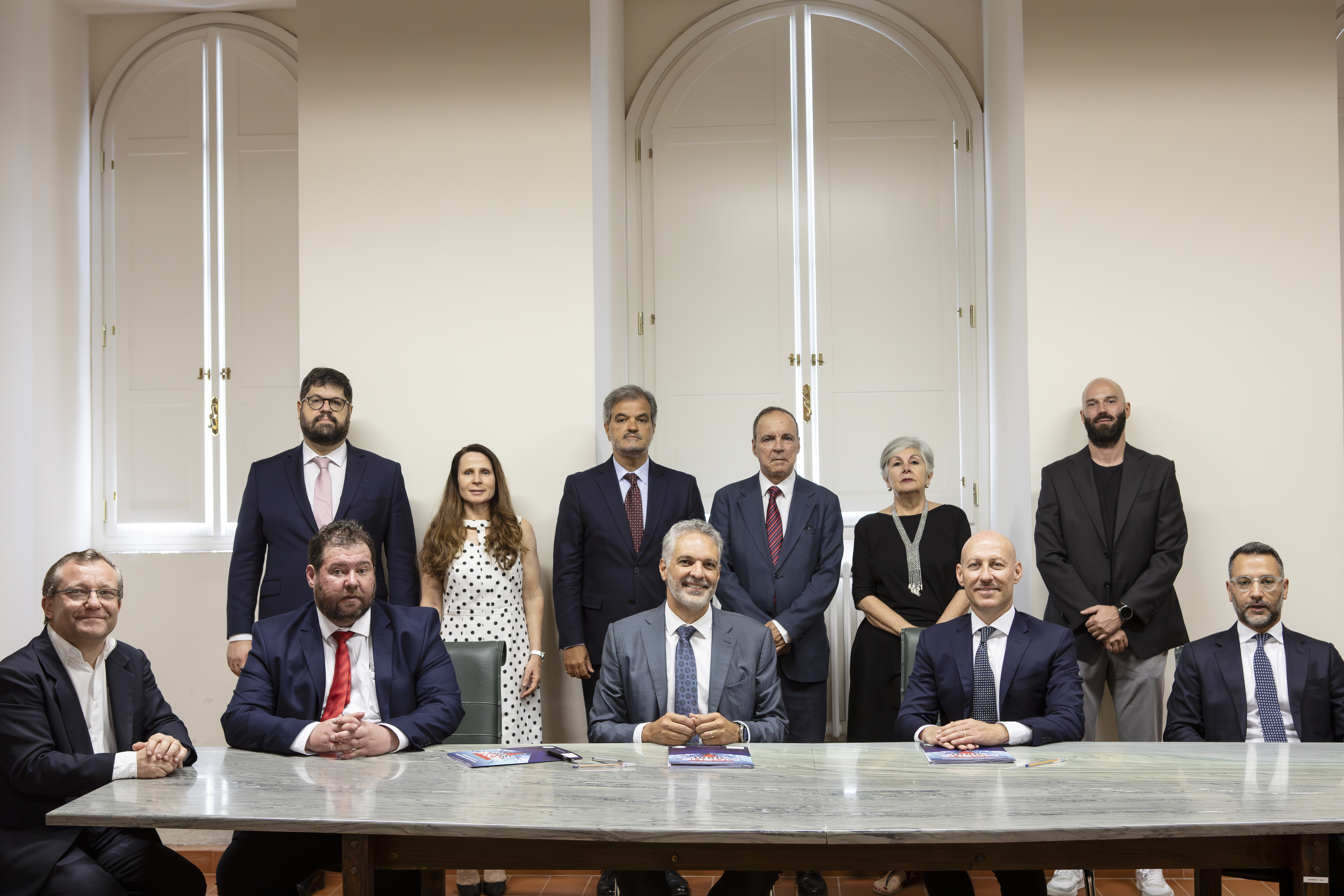 Joint venture signing at the Brazilian Embassy in Rome, July 2025